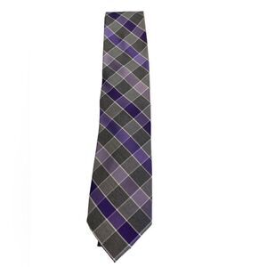 ProntoUomo platinum Mens wearhouse gray lavender purple stripe X long